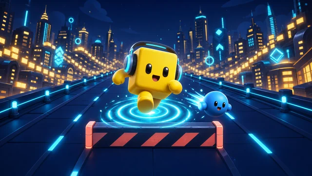 Bop Dash gameplay poster