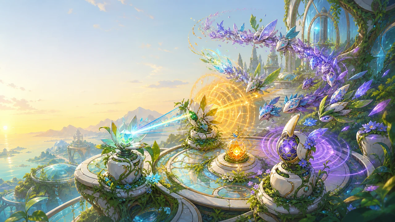 Lumen Bastion: Riftfall gameplay poster